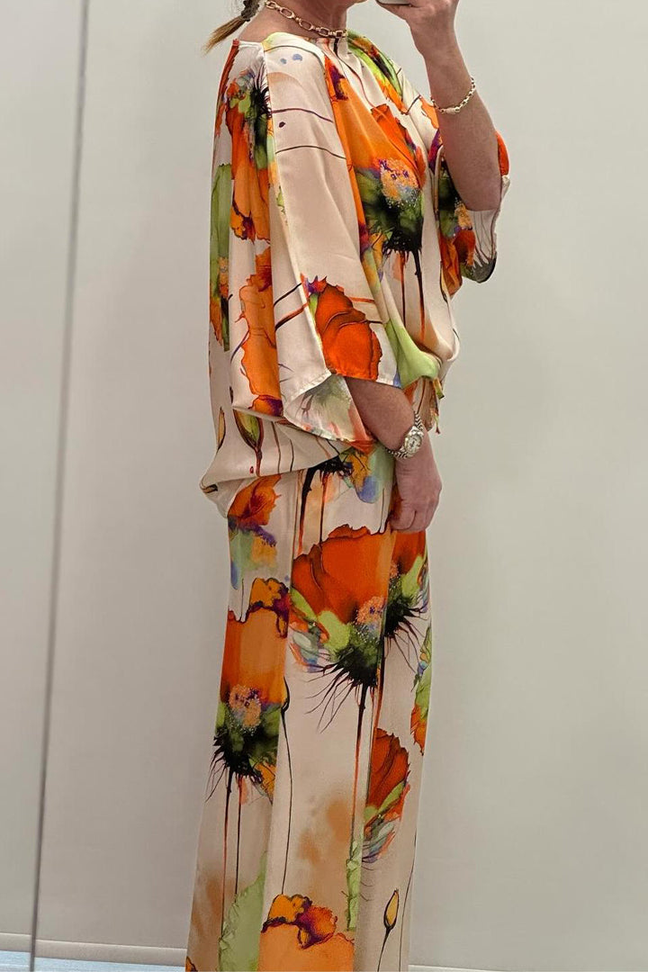 Paisley - Chic Bedrucktes Ensemble