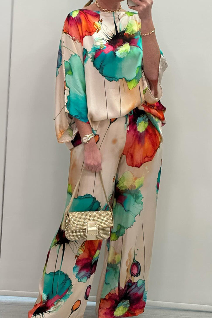 Paisley - Chic Bedrucktes Ensemble