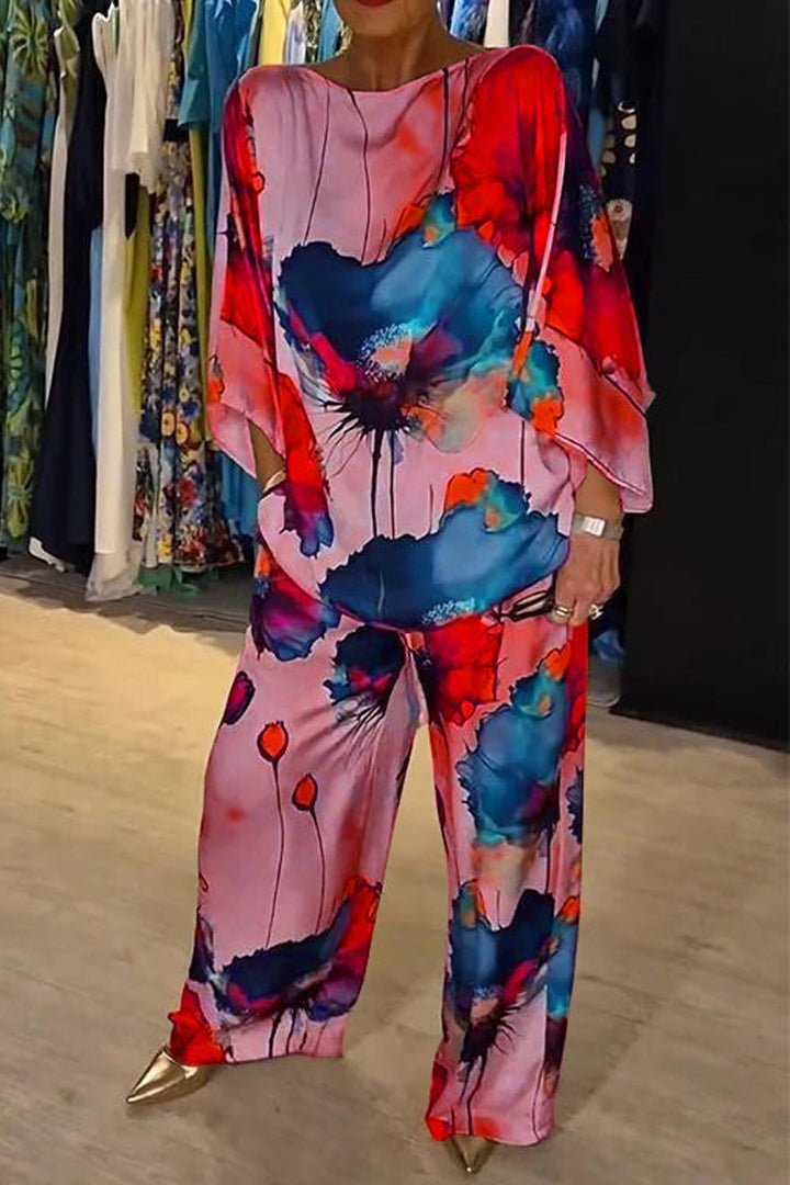 Paisley - Chic Bedrucktes Ensemble