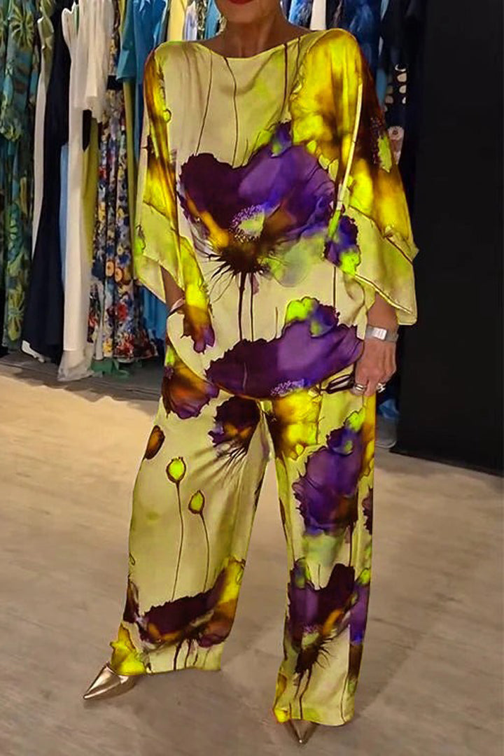 Paisley - Chic Bedrucktes Ensemble