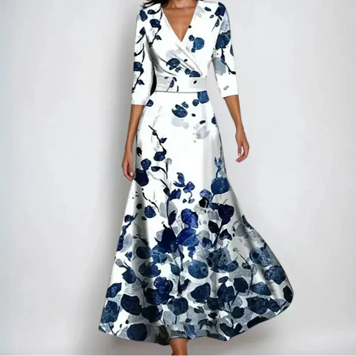 Emily | Elegantes Blumen Kleid