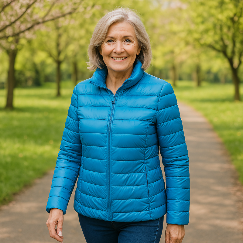 Femke | Übergangsjacke, himmelblau
