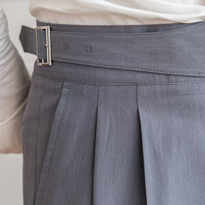 Sommerfeld™ | Ellis - Klassische Hose Mit Hoher Taille Und Schnallenverschluss Für Herren