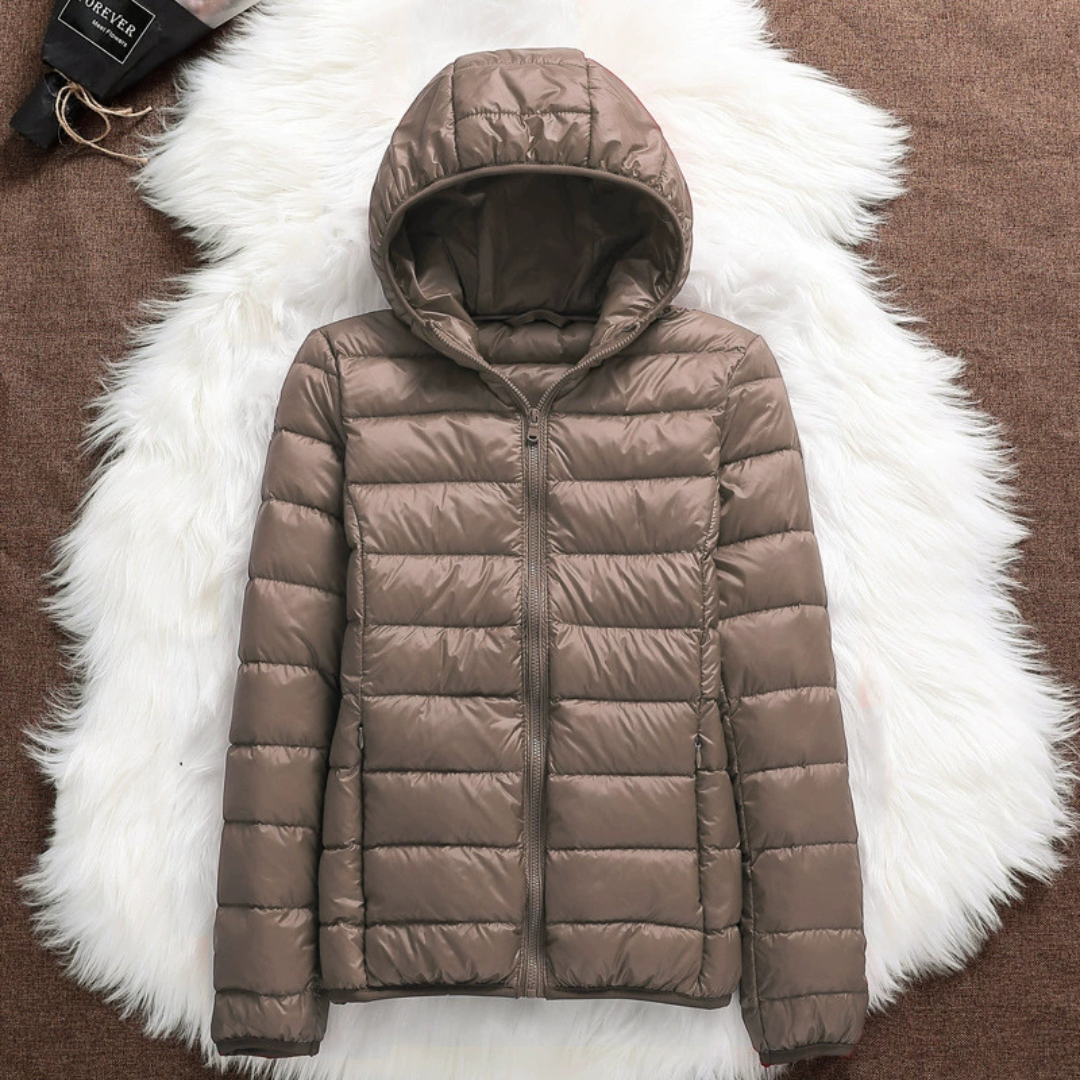 Ingrid | Übergangsjacke, Champagner
