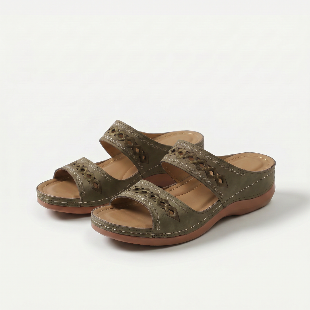 Monta - Gepolsterte orthopädische Sandalen
