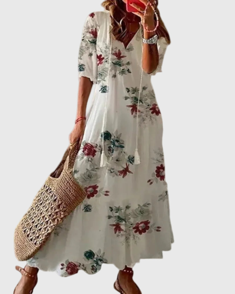 Amalia | Maxikleid Vintage Boho Sommer