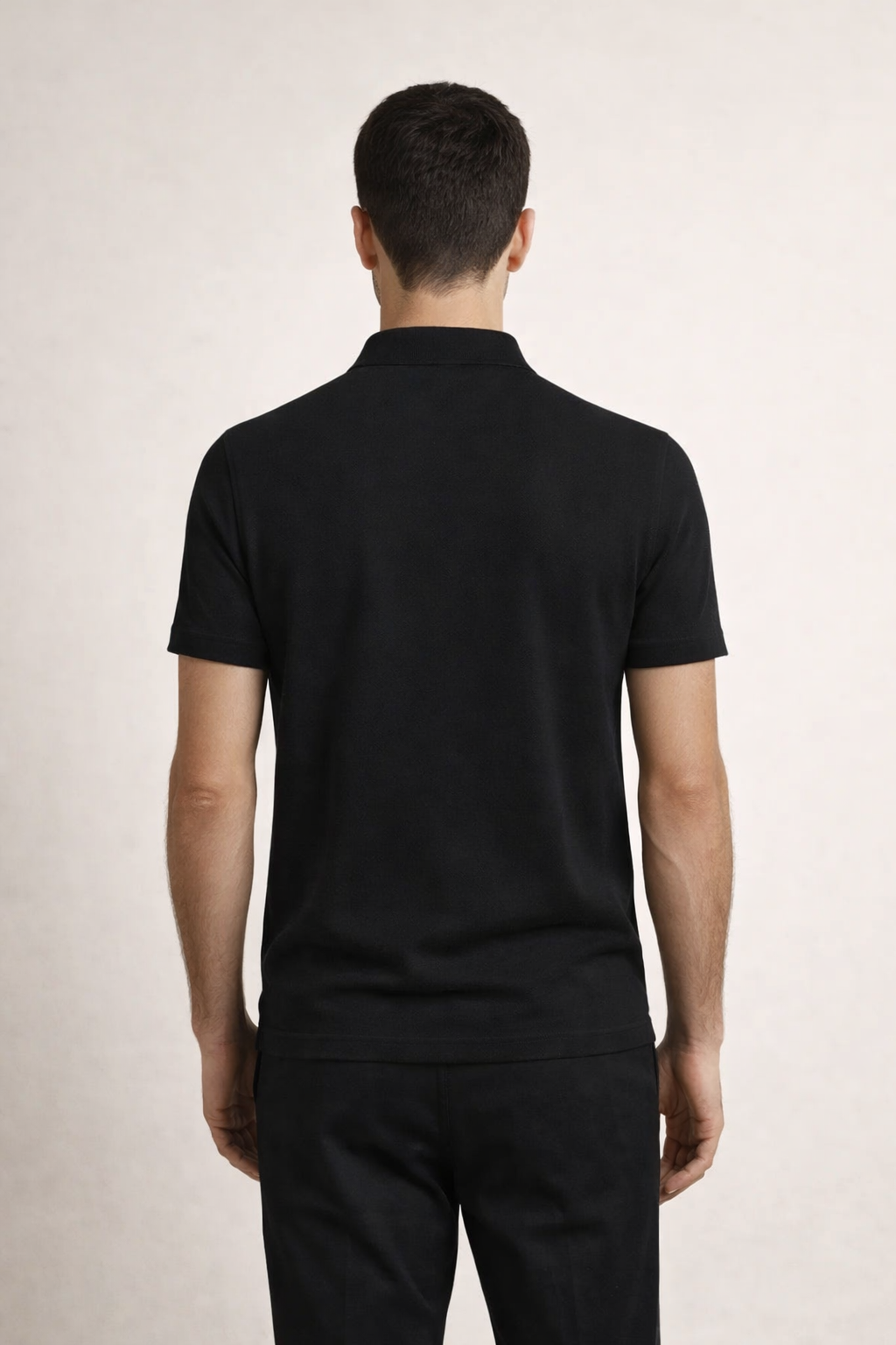 Polo Raffinata Schwarz