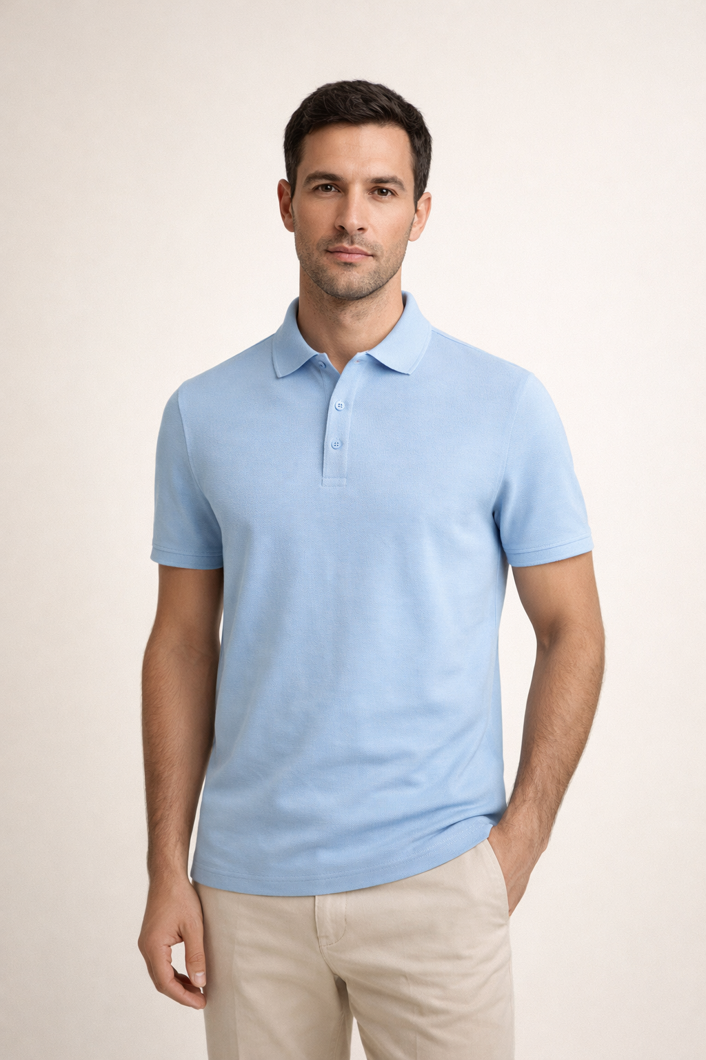 Polo Raffinata Hellblau