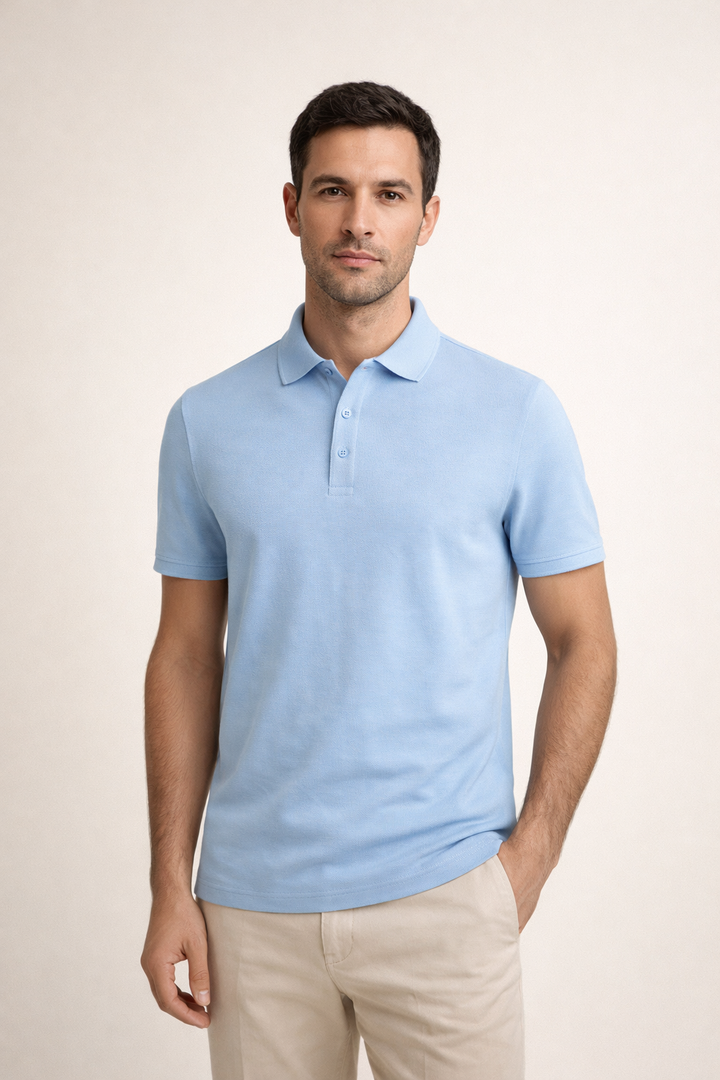 Polo Raffinata Hellblau