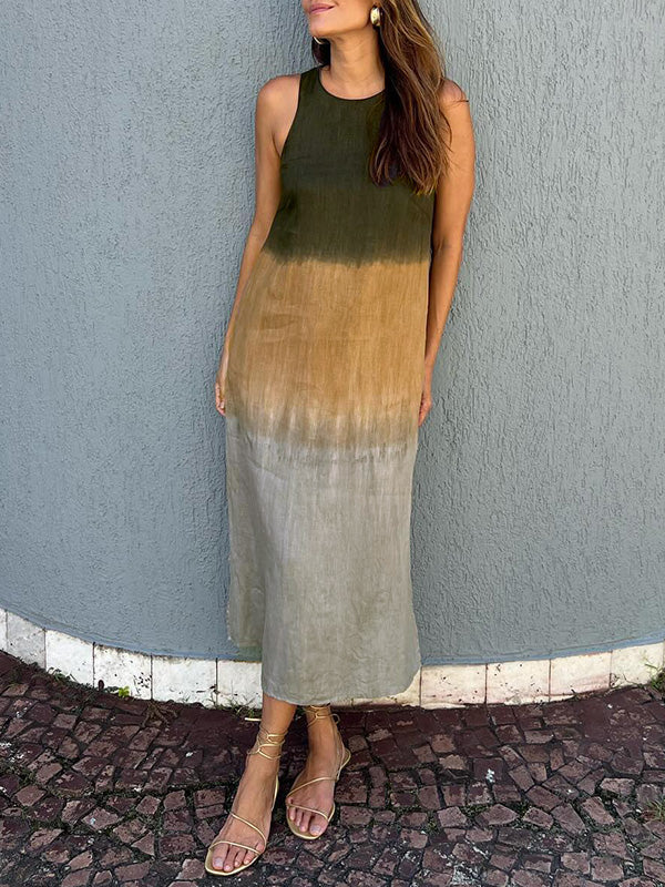 Heather - Lässiges Gradient-Kleid