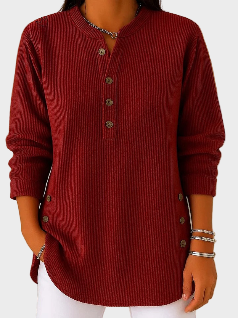 Seraphina - Klassischer Pullover mit Rundhalsausschnitt
