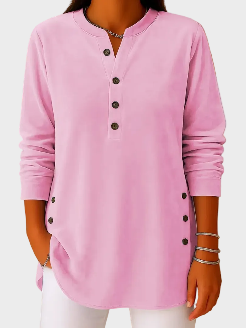 Meredith - Klassischer Pulli mit Rundhalsausschnitt