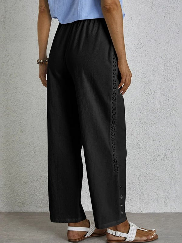 Shania - Lockere Knopf-Hosen