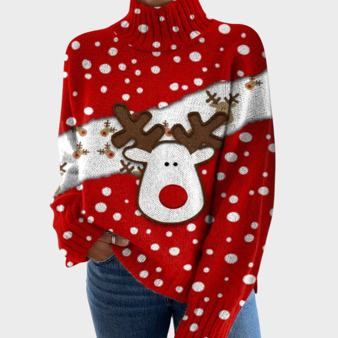 Vera - Kunstvoller Strickpullover