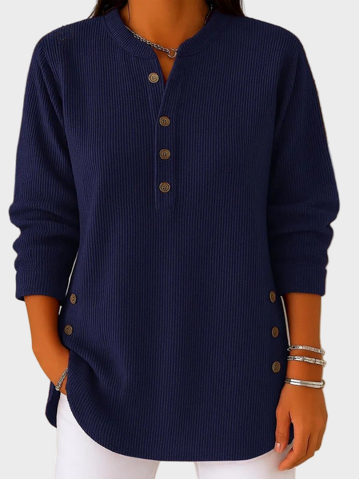 Seraphina - Klassischer Pullover mit Rundhalsausschnitt