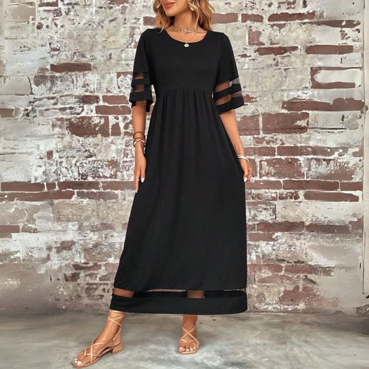 Aubrey™ – Midi-Kleid, das den Bauch schmeichelt und glättet