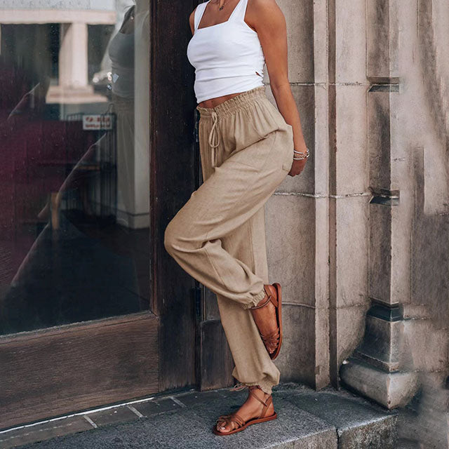 Kaeli – Elegante Jogginghosen mit Kordelzug