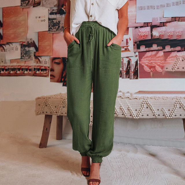 Kaeli – Elegante Jogginghosen mit Kordelzug