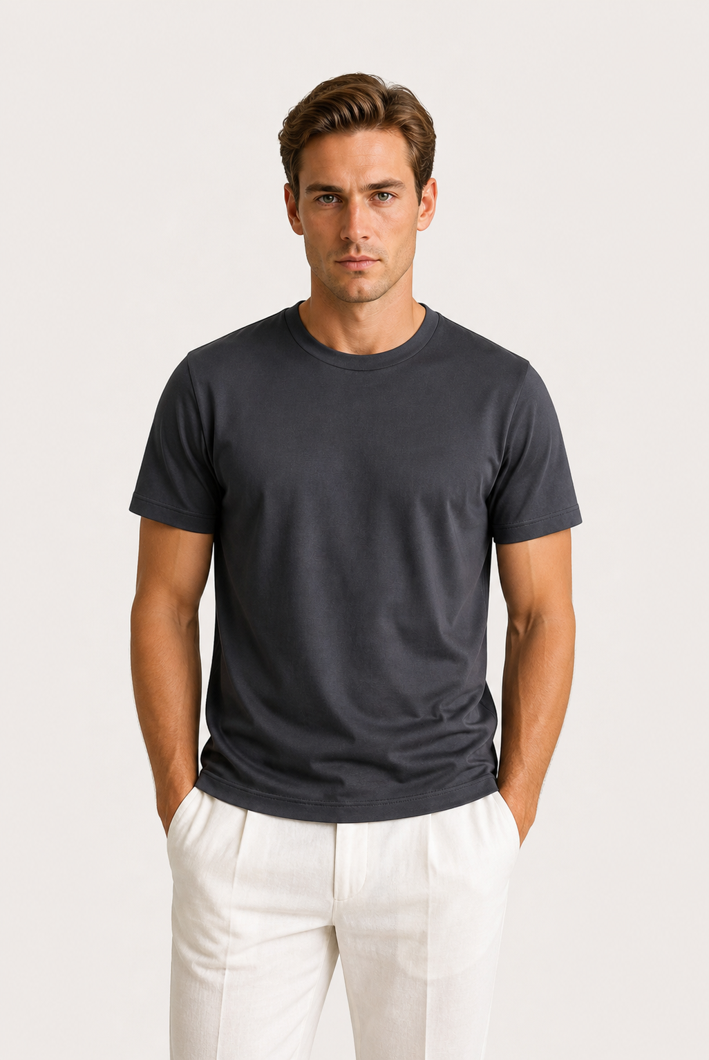 Azuro Graue T-Shirt