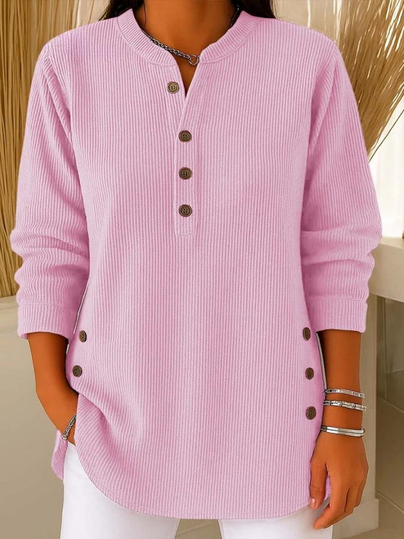 Eden - Tunique Henley Komfortabel