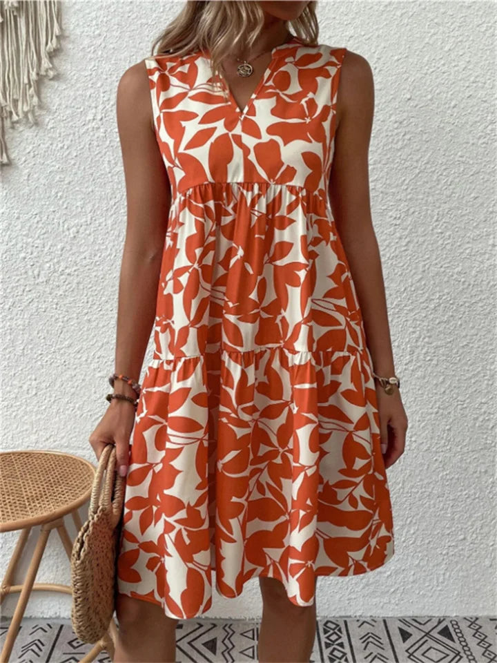 TASHA | MIDI-ROBE FLUID MIT AUSGESTELLTER SILHOUETTE