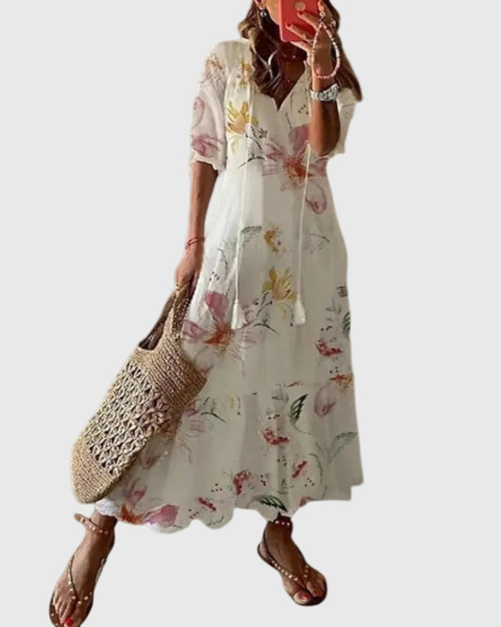 Amalia | Maxikleid Vintage Boho Sommer