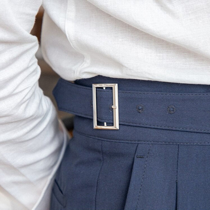 Sommerfeld™ | Ellis - Klassische Hose Mit Hoher Taille Und Schnallenverschluss Für Herren