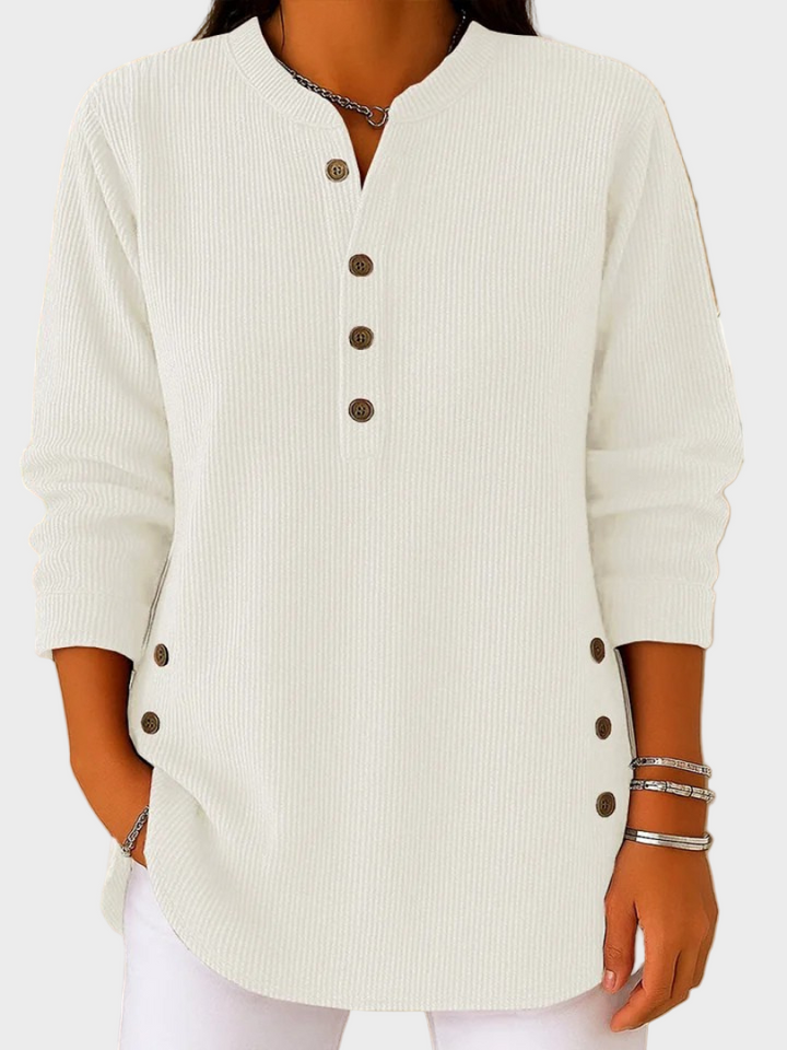 Seraphina - Klassischer Pullover mit Rundhalsausschnitt