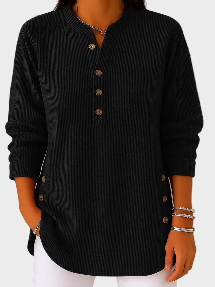 Seraphina - Klassischer Pullover mit Rundhalsausschnitt