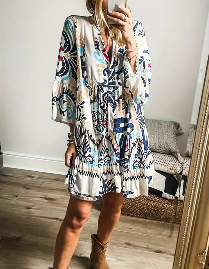 Veronique - Boho-Tunika Kleid