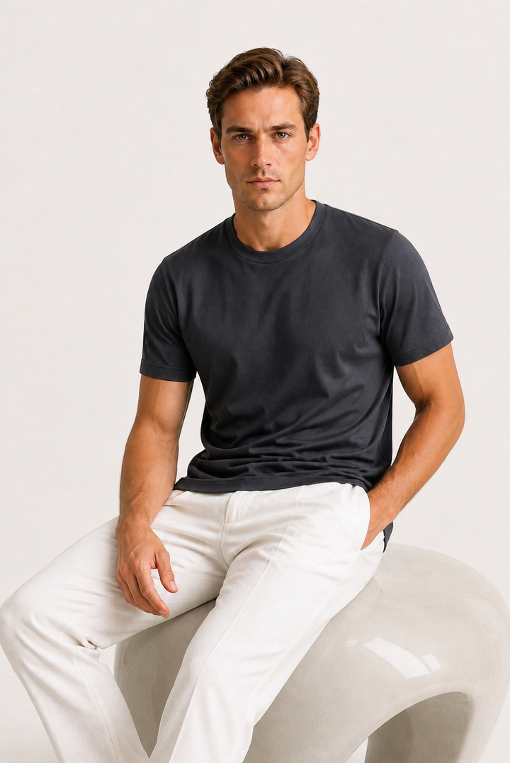 Azuro Graue T-Shirt