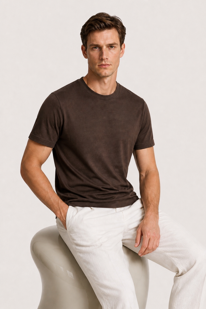 Azuro Braun T-Shirt