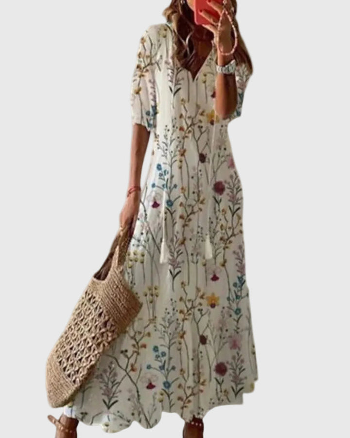 Amalia | Maxikleid Vintage Boho Sommer
