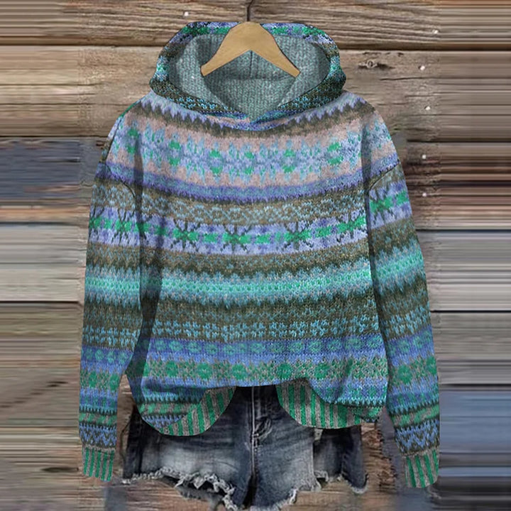 Gaby | Retro Ethnischer Hoodie
