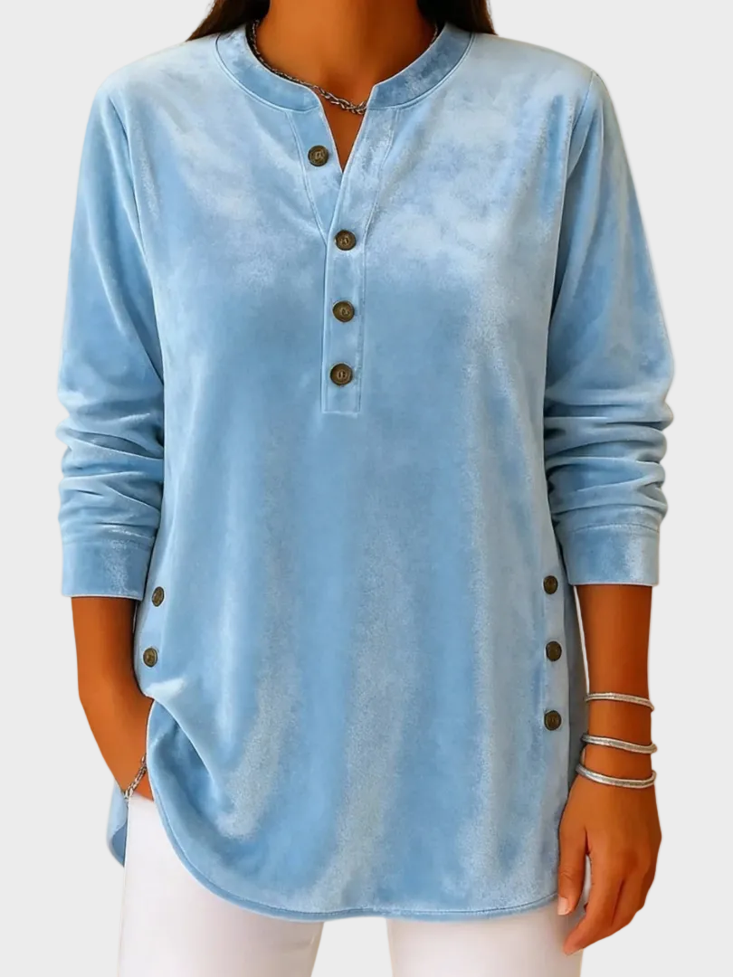 Meredith - Klassischer Pulli mit Rundhalsausschnitt