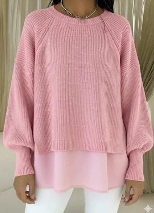Adelyn - Eleganter Rippstrickpullover