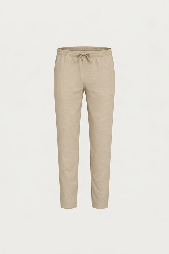 Bayside Beige Leinenhose