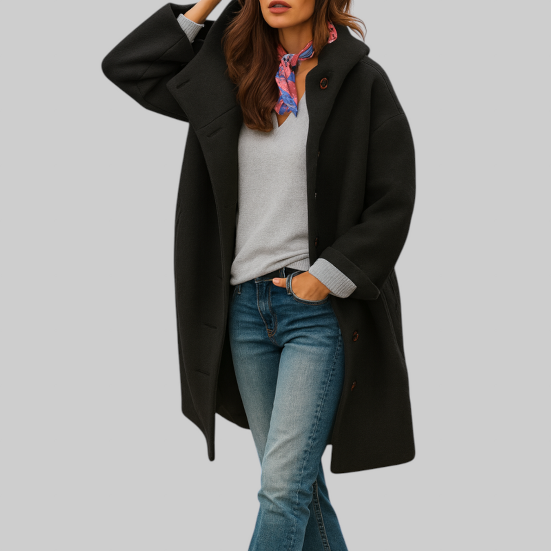 Freja | Alltagsmantel, mittellang und bequem