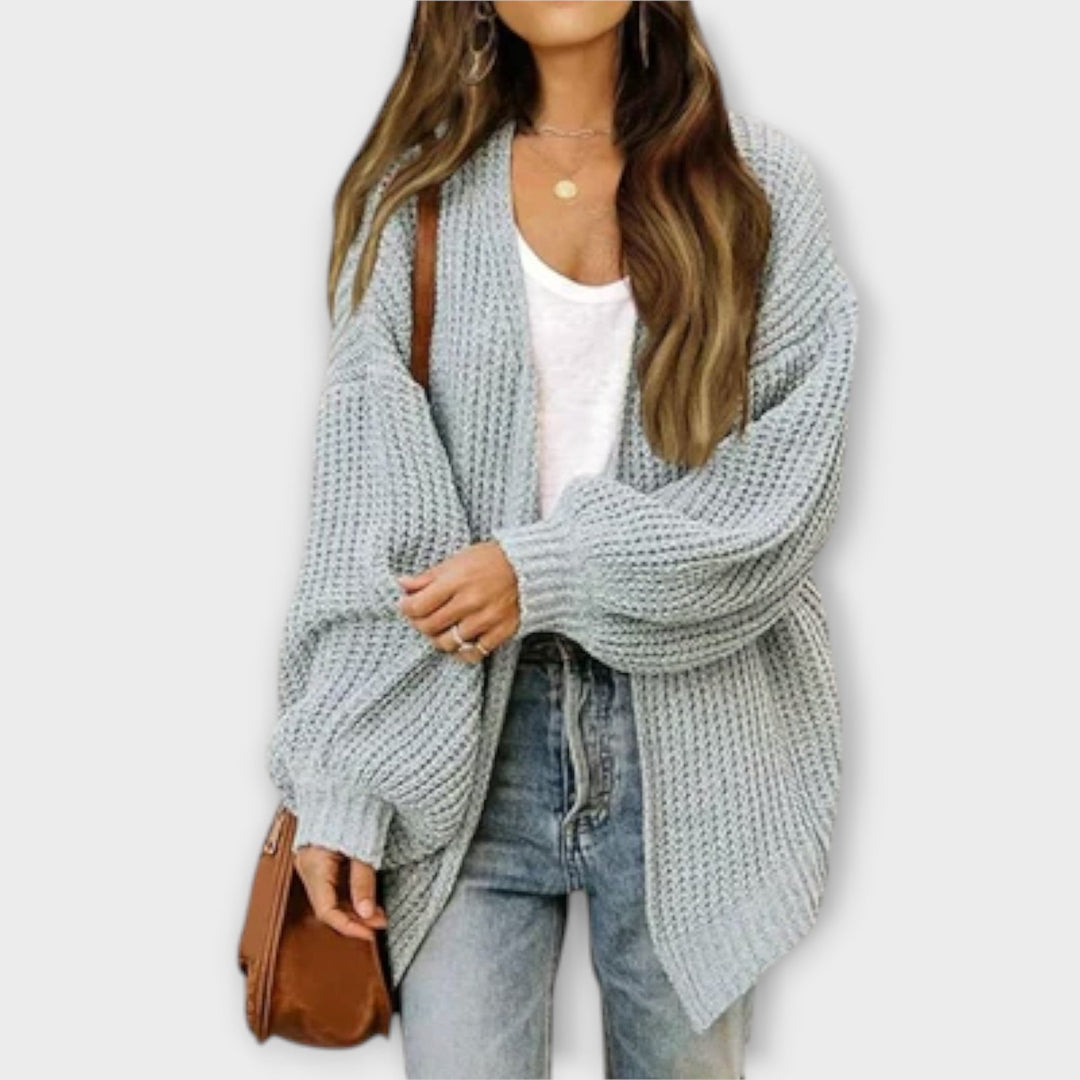 Leppa - Lässiger schwarzer Cardigan
