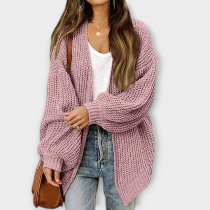 Leppa - Lässiger schwarzer Cardigan