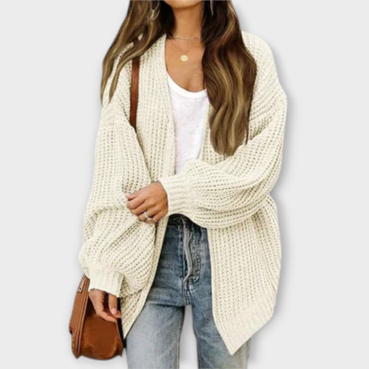 Leppa - Lässiger schwarzer Cardigan