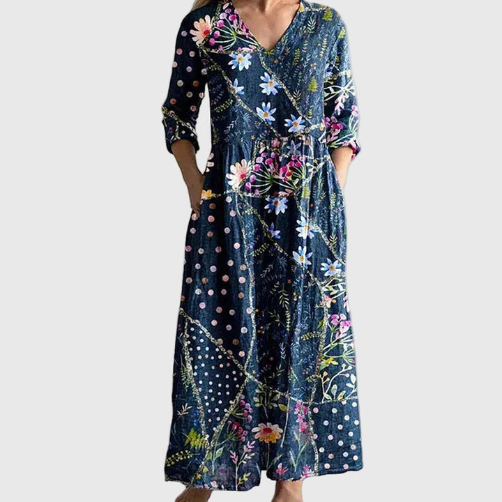 Säule | Maxikleid Eleganter Elan