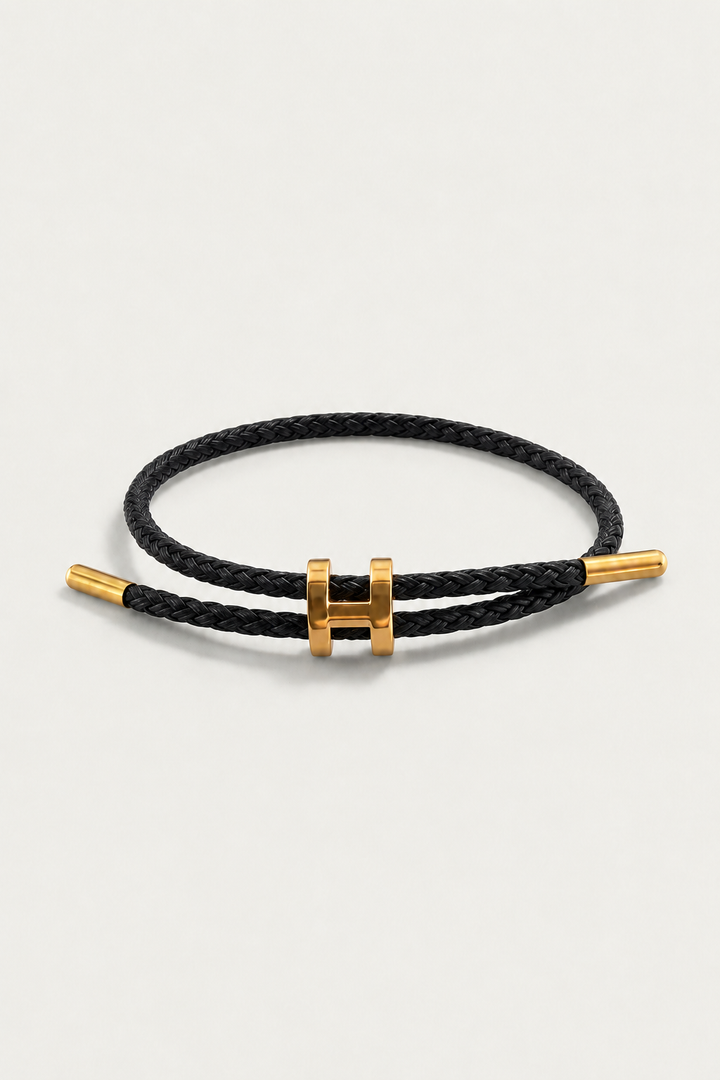 Armband Aurea Schwarz/Gold