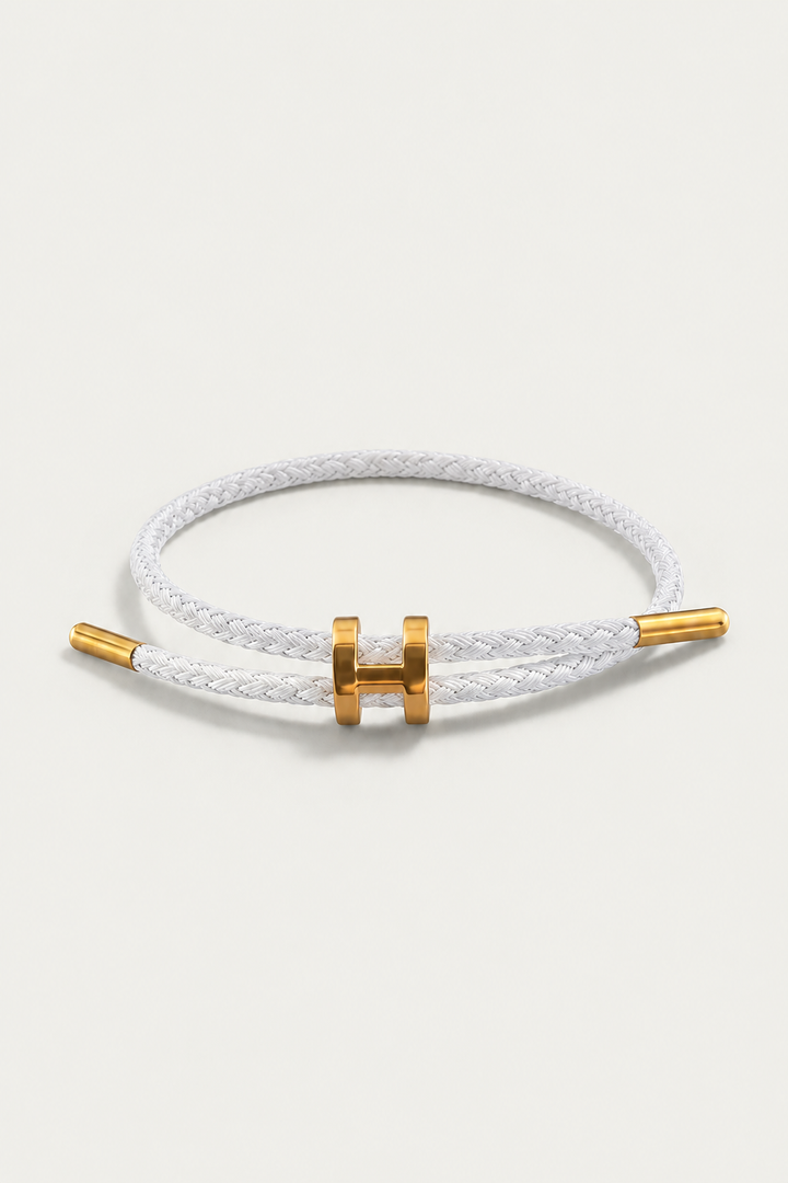 Armband Aurea Weiß/Gold