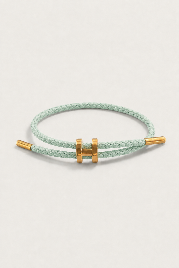 Armband Aurea Minze/Gold
