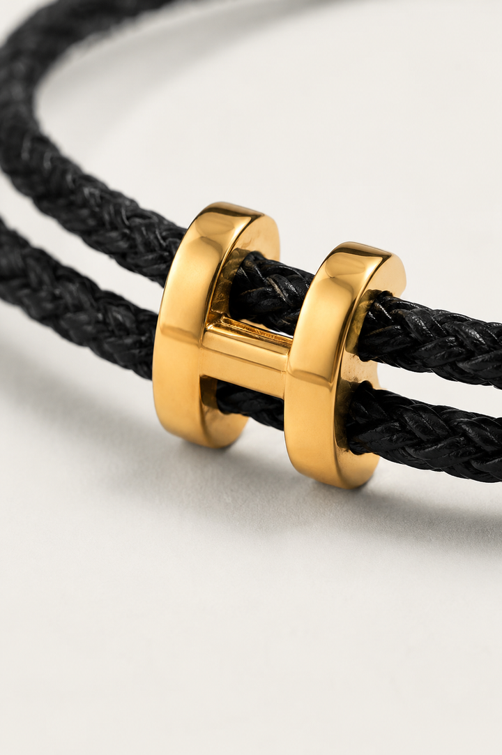 Armband Aurea Schwarz/Gold