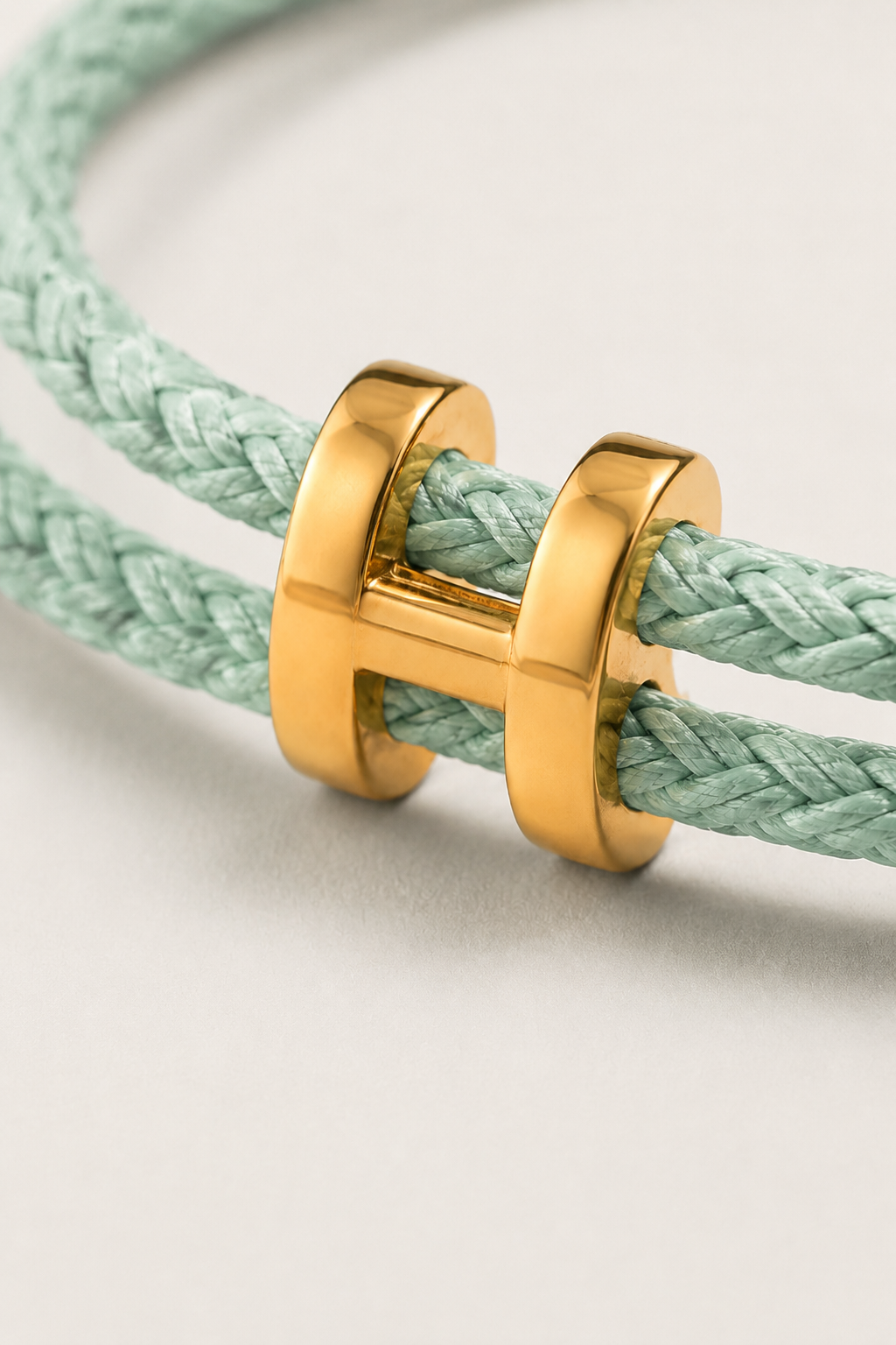 Armband Aurea Minze/Gold