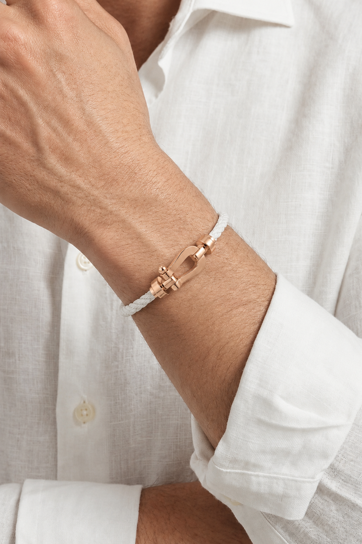 Armband Aurelio Weiß / Roségold