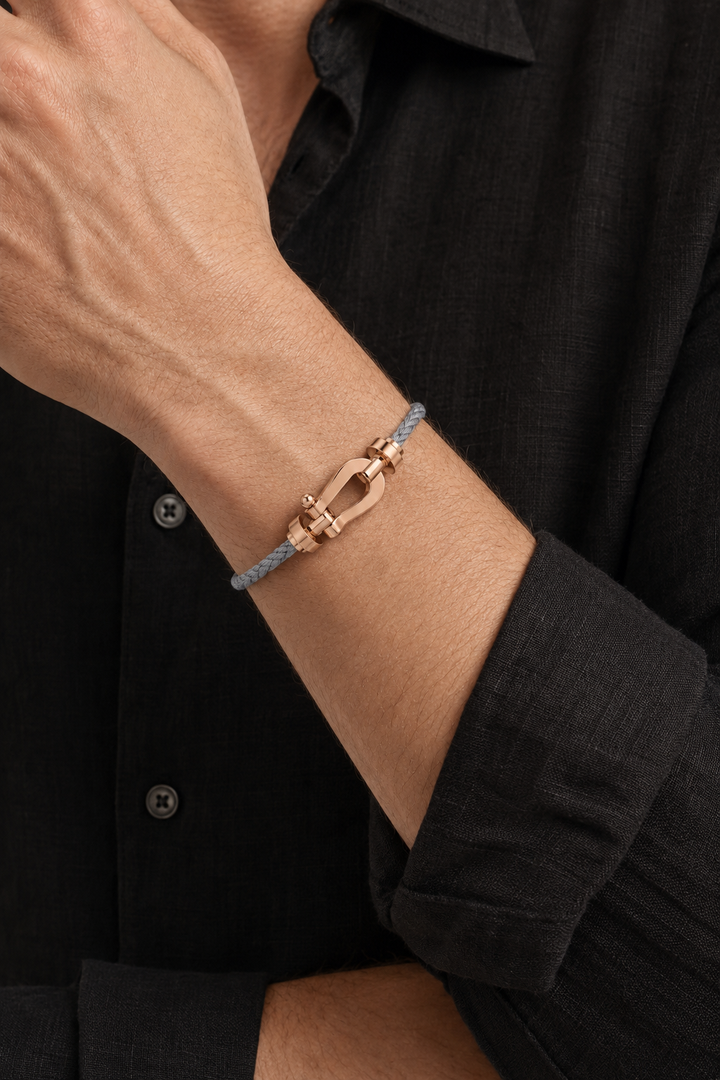 Armband Aurelio Grau / Roségold
