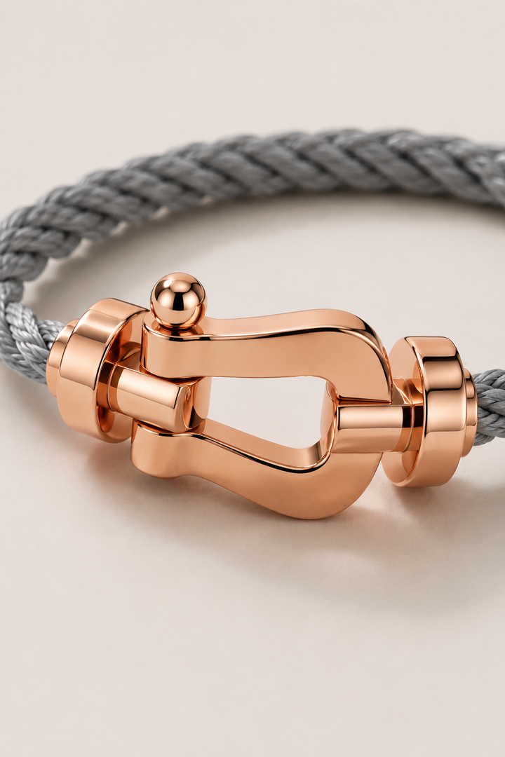 Armband Aurelio Grau / Roségold